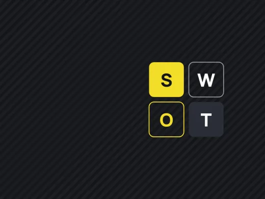 Четыре поля SWOT-анализа: S, W, O, T