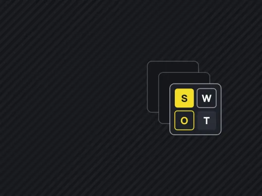 Три примера SWOT-анализа стопкой